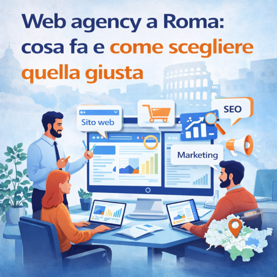 Web agency a Roma: cosa fa e come scegliere quella giusta